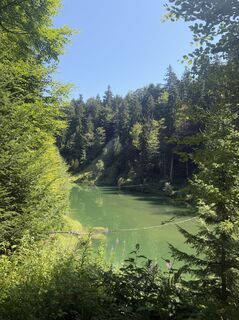 Foto von Christin Knopp entlang der Tour
