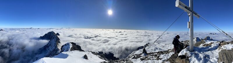 Foto von Andre' Robitsch entlang der Tour