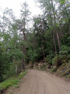 Foto von Aner entlang der Tour