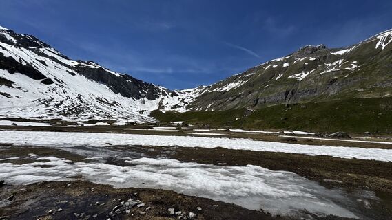 Foto von Andy Hills entlang der Tour