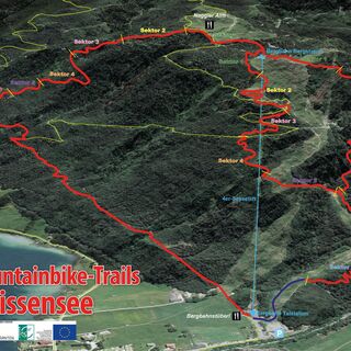Alle drei Trails im Überblick