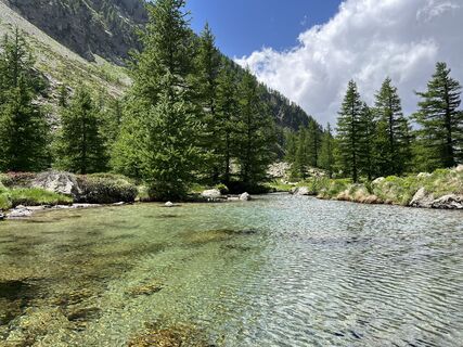 Photo de Toni Lerda le long du parcours