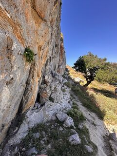 Foto von Micha entlang der Tour