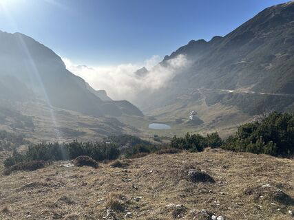 Foto von Emi entlang der Tour