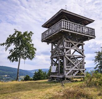 Aussichtsturm an der Schwalenburg