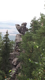 Fotografia z Matthias na trase