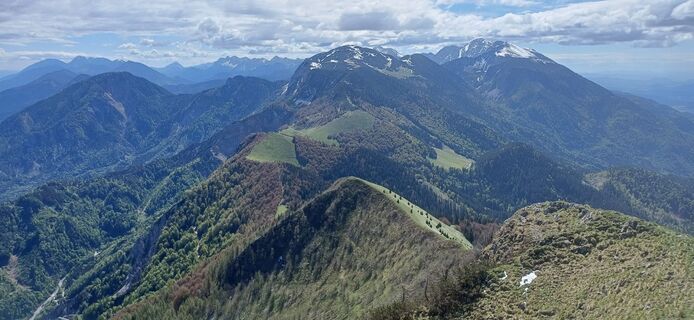 Foto von Janez Perko entlang der Tour
