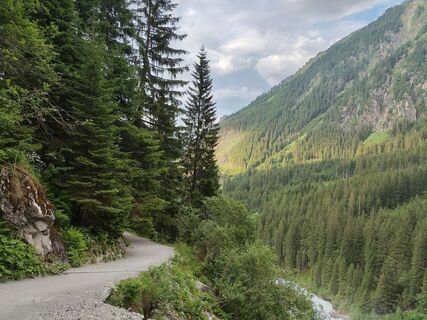 Foto von Moritz Schneider entlang der Tour