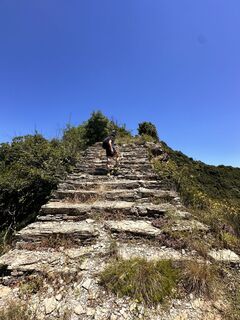 Foto von Barbara Lolli entlang der Tour