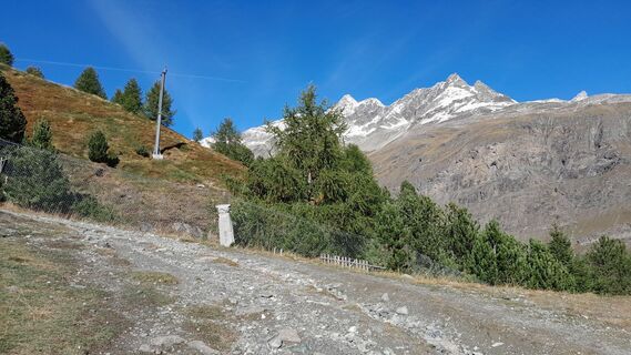Foto von Sergio Fontana entlang der Tour