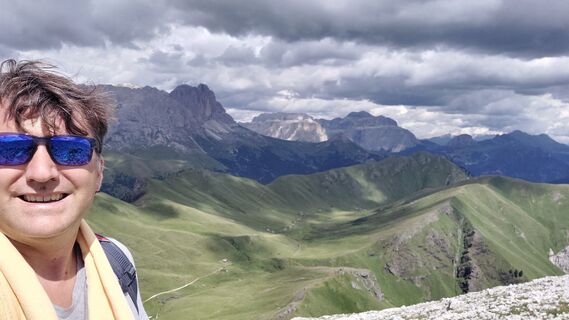 Foto från Stefano divina under resans gång