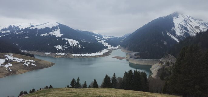 Foto van Oliver Cristea langs de tour