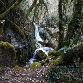 Wasserfälle der Magnine in Culoz