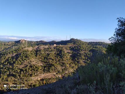Foto de carmper a lo largo del recorrido