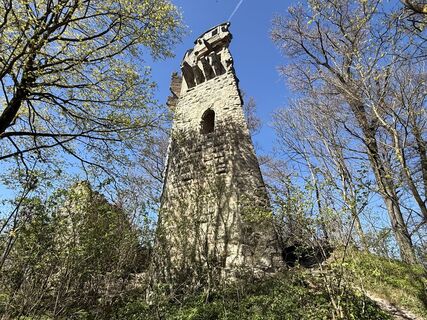 Foto von Norbert Herbig entlang der Tour