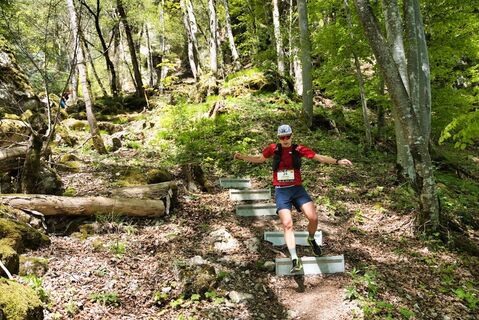 Trailrun Up the Hill in Albstadt