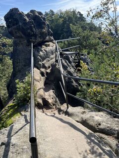 Foto da Michaela Fischer lungo il tour