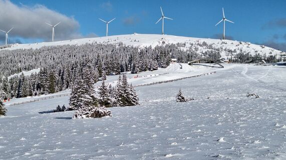Zdjęcie z Karl Kriegseisen wzdłuż trasy