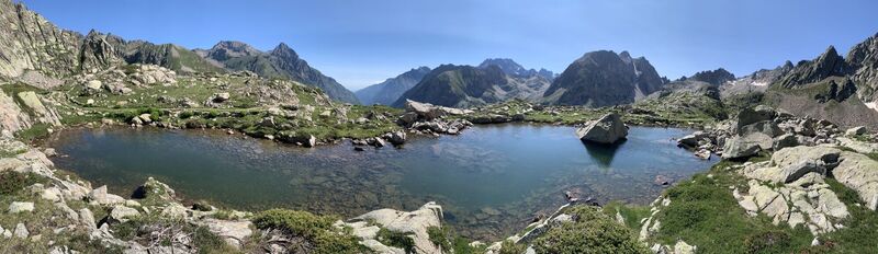 Photo de Toni Lerda le long du parcours