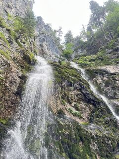 Foto von Barbara Rechberger entlang der Tour