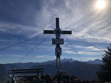 Foto von Johann Spiel entlang der Tour