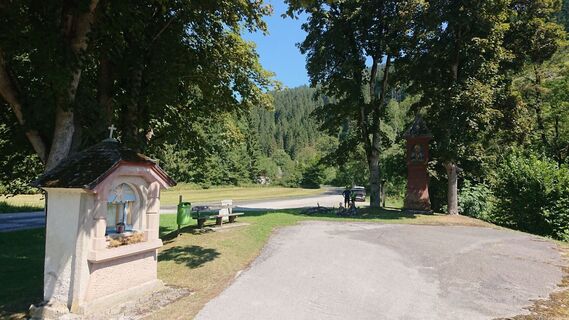 Foto de Manfred Steinböck a lo largo del recorrido