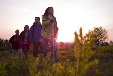 Wandertour bei Sonnenaufgang in Willingen