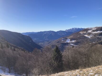 Foto de Marilena Locatelli a lo largo del recorrido