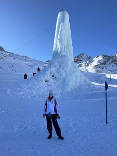 Foto von Chris entlang der Tour