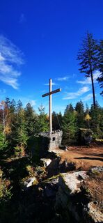Foto de Klaus Lehner a lo largo del recorrido