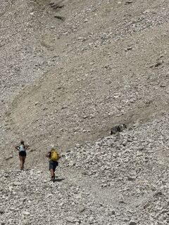 Foto von Sven de Vries entlang der Tour