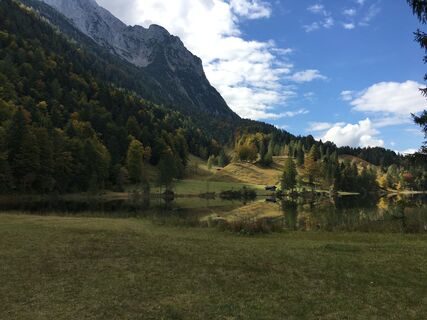 Ferchensee mit Wetterstein hinten links