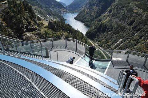 Kölnbreinsperre mit Skywalk