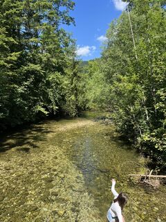 Fotografia z Lea Docekal na trase