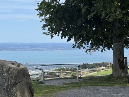 Photo de Peter Vogt le long du parcours