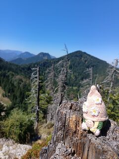 Photo de Edith K. le long du parcours