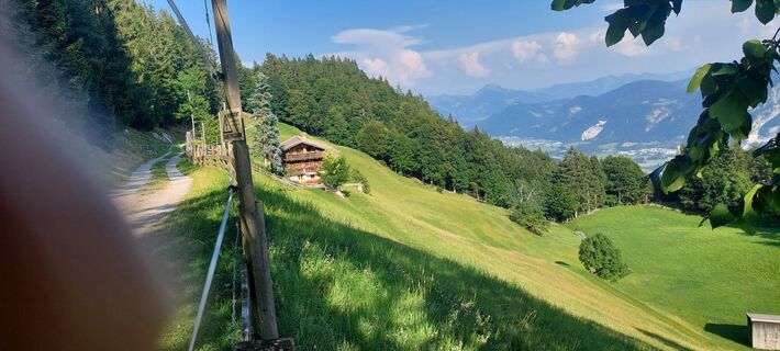 Foto von Kurt Mauracher entlang der Tour