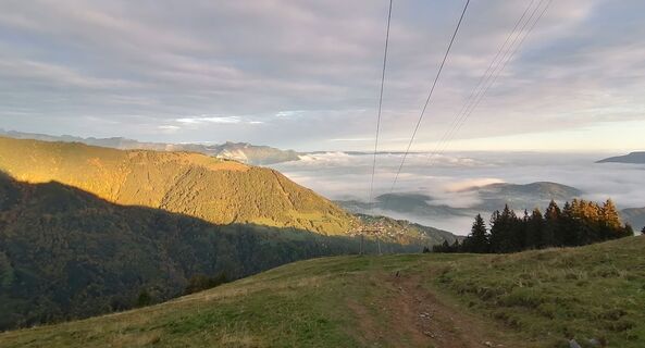 Foto von Turbinio entlang der Tour