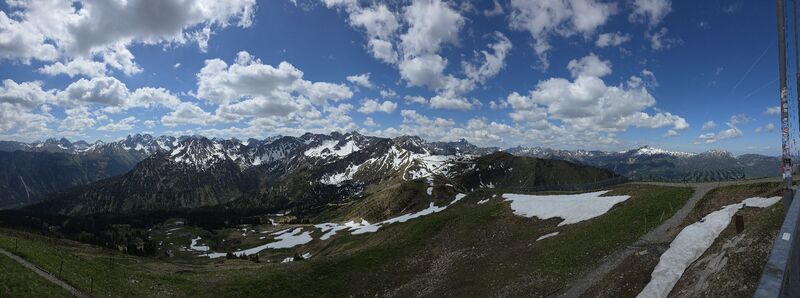 Foto von Yvonne Karcher entlang der Tour