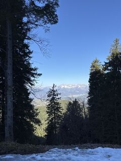 Foto von Heinz Sperl entlang der Tour