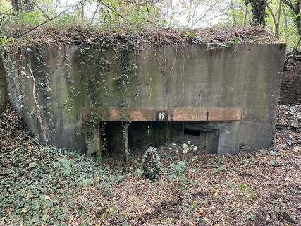 Photo de Ernst Zimmer le long du parcours