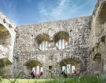 Burgruine Albeck Fenster