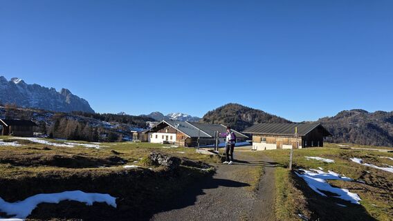 Foto von Horst Leo entlang der Tour