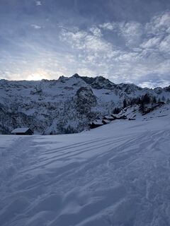 Foto von Valeria Grassi entlang der Tour