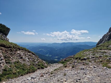 Photo de Gyula Tóth le long du parcours