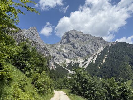 Foto von Heribert Steinscherer entlang der Tour