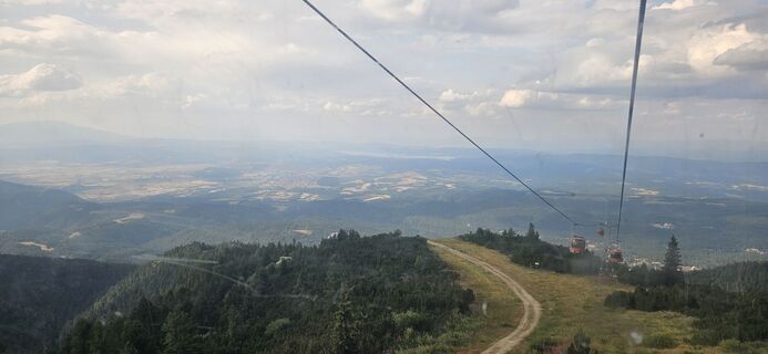 Foto de Mateja Rečnik a lo largo del recorrido