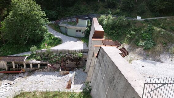 Foto de Walter Jenewein a lo largo del recorrido