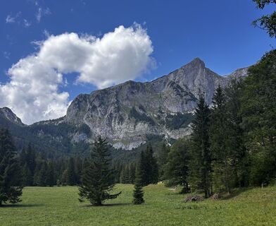 Foto von Dagmar Stengg entlang der Tour