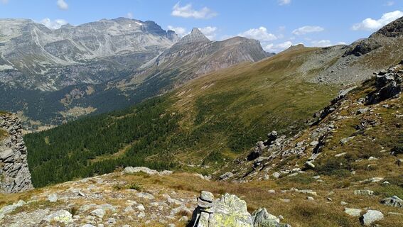 Zdjęcie z Maurizio Dell'acqua wzdłuż trasy